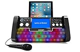 iKaraoke KS780-BT Bluetooth CD&G Karaoke System, Black