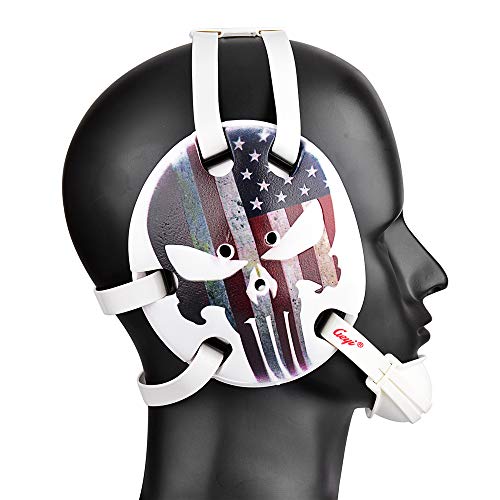 Geyi Wrestling Head Gear American Flag Thin Red Line Digital Printing Art - Thumbnail 6