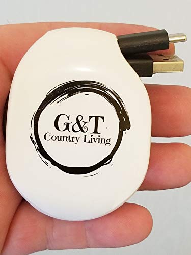 Automatic Cord Winders by G&T Country Living | Automatic Cord Winder for Headphones | Automatic Cord Winder for USB Cables | Automatic Cord Winder Earphone | Automatic Cord Winder Wire |