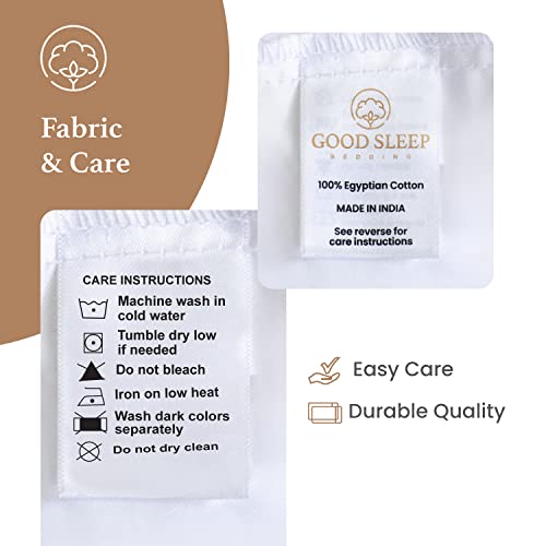1000 Thread Count, Breathable Split King Size Cooling Sheets for Adjustable Bed, 100% Egyptian Cotton Bed Sheets, 5 Piece White Split King Bed Sheets Set - Soft 2 Deep Pocket Twin XL Fitted Sheets