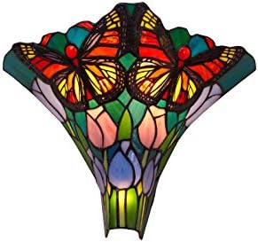 ivintage Butterfly Wall Light, Multi-Colour, 16 x 37 x 30 cm