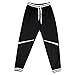 Lisli New Men's Casual Baggy Hiphop Dance Jogger Sport Sweat Pants Trousers (XL, Black)