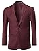 SBW Men's Men's Regular Fit Dress Shirt & 2PCS Suit