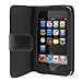 Importer520 Folio Wallet Leather Case for Apple iPod Touch 3rd Generation (Black)