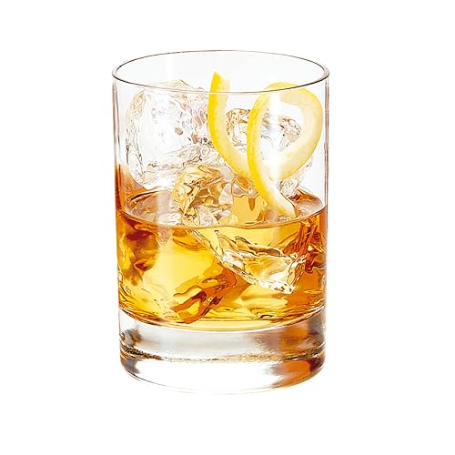 Libbey 918CD Heavy Base Finedge Rim Double Old Fashioned Glasses, 13.5-ounce, Set of 12