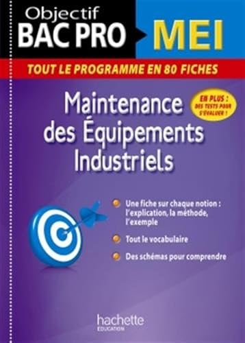 Download Objectif Bac Pro Fiches Bac Pro Mei: Maintenance des équipements industriels PDF