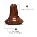 HealthAndYoga(TM) Natural Wooden Knob Massager | Point Pain Relief and Deep Tissue Massage
