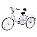 Iglobalbuy 26 Inch Adult Tricycles Series 7 Speed 3 Wheel Bikes for Adult Tricycle Trike Cruise Bike Large Size Basket for Recreation, Shopping,Exercise Men’s Women’s Bikethumb 1