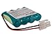 Battery2go - 1 year warranty - 4.8V Battery For OMRON HEM-907XL, HEM-907, MGH00124, 48H907N, 48H907N-AU, 48H907NE