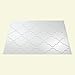FASÄDE Monaco Decorative Vinyl Backsplash Panel in Gloss White (One 18