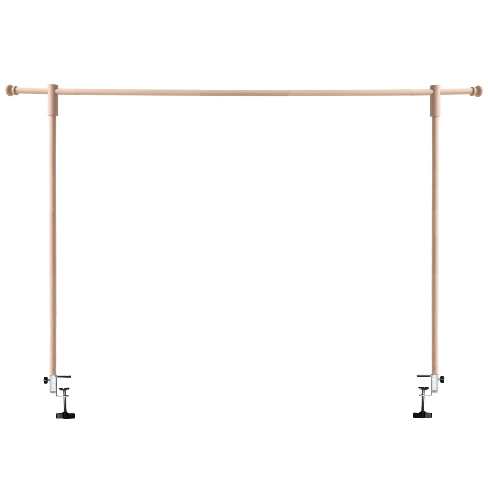 Photo 1 of Wood Over The Table Rod Stand with Clamps Adjustable Table Arch 10-45inch Tall 15-74inch Length Decorations for Party Anniversary Wedding Birthday Christmas Halloween