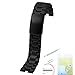 Ritche Black Stainless Watch Band Strap Replacement for Motorola Moto 360 Smartwatch Screen Protector