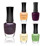 Nanacoco Nail Polish Color Lacquer Set 5-Piece Collection #005 Nudes Plus