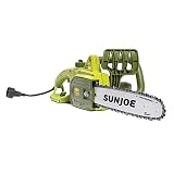 Sun Joe SWJ699E 14-Inch 9.0 Amp Electric Chain Saw, Green