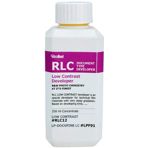 Rollei RLC12 Low Contrast Black and White Film Developer, 250ml, Liquid Concentrate