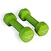 Fitness Republic Neoprene Dumbbell Set of 2, 2-20 Pounds Sets Non-Slip, Hex Shape, Free weights set for Muscle Toning, Strength Building, Weight Loss - Portable Weights for Home Gym Hand Weight