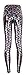 Shiny Mermaid Leggings for Women Halloween Fish Scale Tight Pants Rainbow M