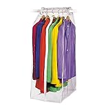 Clear Vinyl Framelss Suit Bag (15