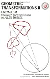 Geometric Transformations II (New Mathematical Library)