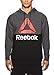 Reebok Men's Performance Pullover Hoodie - Graphic Hooded Activewear Sweatshirt