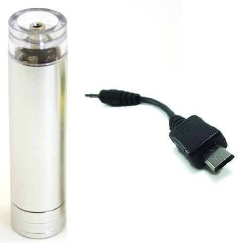 Alcatel OT-810 Smartphone AA Battery Emergency Travel Charger and Re-Charger. New lifetime brushed aluminum housing!
