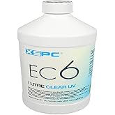 XSPC EC6 High Performance Premix PC Coolant, Translucent, 1000 mL, Clear UV
