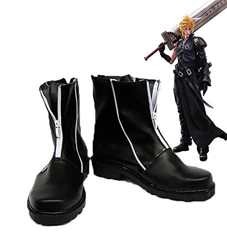 Final Fantasy VII FF7 Cloud Strife Cosplay Shoes Boots Custom Made