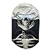 WTACTFUL 3D Skeleton Mask Scary Skull Balaclava Ghost Skull Cosply Costume Halloween Party Full Face Mask for Skiing Snowboard Cycling Motorcycle