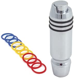 Spectre 6418 Shift Handle Automatic Chrome w/4-Color O-Rings