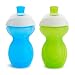 Munchkin Click Lock Bite Proof Sippy Cup, Blue/Green, 9 Ounce, 2 Count primary