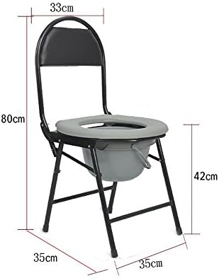 G&M Elderly Man Sitting in a Chair Folding Toilet Elderly Person Maternity Seat Chair Chair Toilet Seat