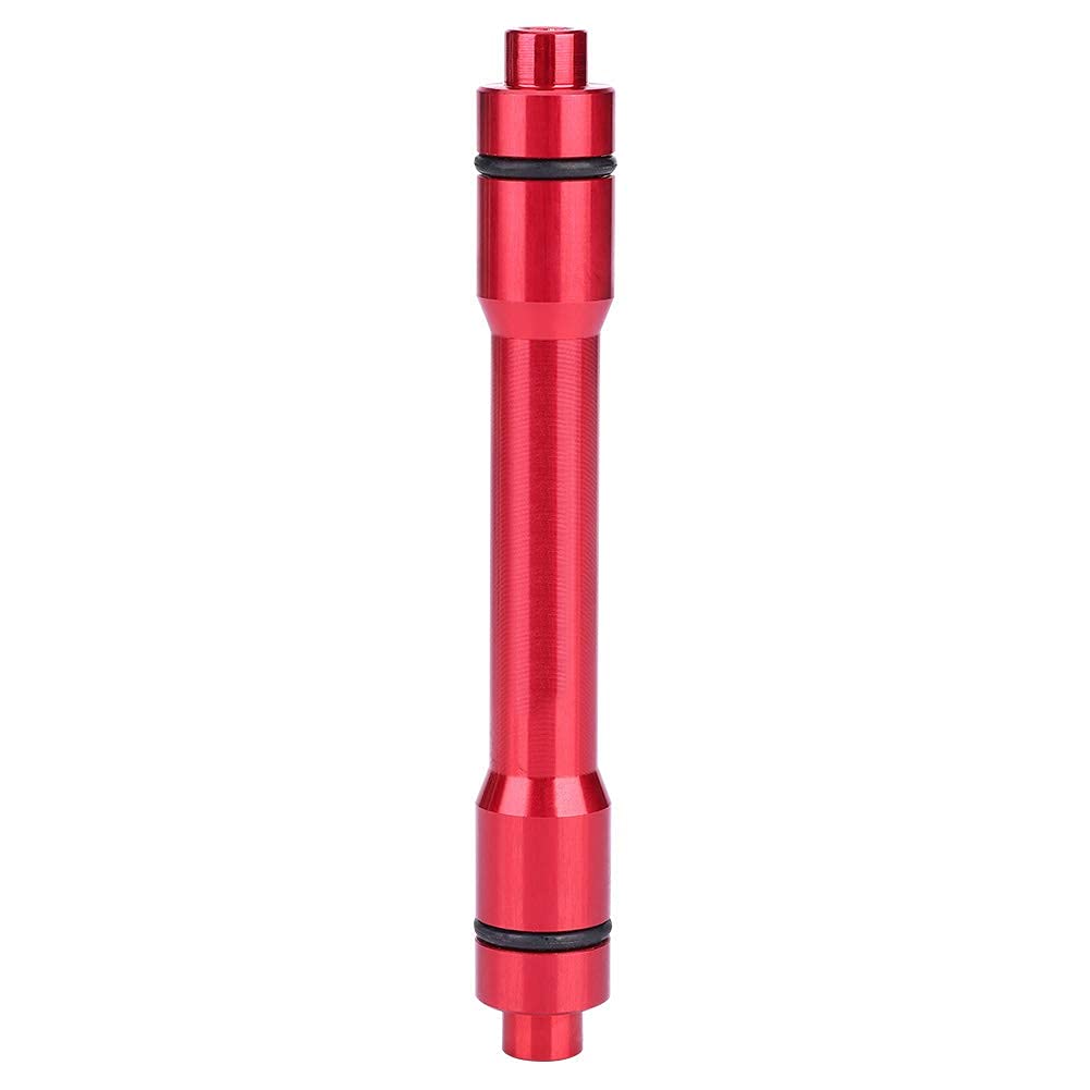 Alomejor 15mm Thru Axle Hub Adapter to 9mm Quick Release Skewers Adapter Conversion for 100mm Mountain Bike Front Wheel(Red)