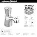 American Standard 1340105.002 Pillar Tap Metering Faucet, 1.0 GPM, Polished Chrome
