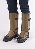 Snake Gaiters - Snake Bite Protection - Khaki Tan - Large
