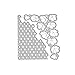 puhoon Cutting Dies, Flower Background Metal DIY Scrapbooking Stencil, Album Card, Embossing Craft Decor for Home (Flower Background Cutting Dies)