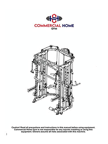 Commercial Home Gym - Smith Machine, Cables with Built in 160 kg Weights - Image 6