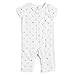 aden by aden + anais Baby Short Sleeve One-Piece, Dove Glow, 3-6M
