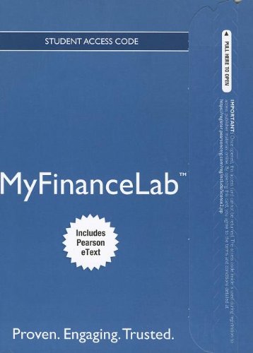 NEW MyFinanceLab with Pearson eText -- Access Card -- for Personal Finance: Turning Money into Wealth