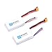 BETAFPV 2pcs 600mAh 2S Lipo Battery 7.4V 80/160C JST XT30 Plug for Micro FPV Racing Drone Quadcopter