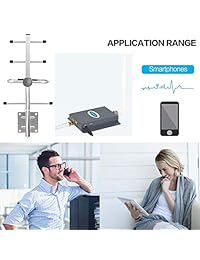 Phonelex Verizon   Amplificador de señal de teléfono móvil 4G LTE, 700 Mhz Band13, repetidor de señal de teléfono móvil Verizon