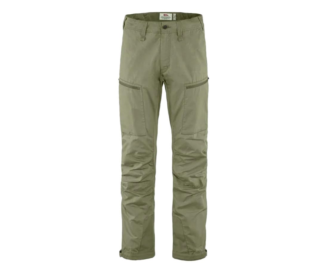 FJALLRAVEN F82890R -622 Abisko Lite Trekking Trs M Reg Light Olive 50
