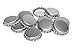 New Beer Bottle Caps Oxygen Absorbing Seal Silver Crown Caps for Home Brew or Crafts 144 Pieces