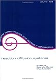 Reaction Diffusion Systems, Caristi, Gabriella and Mitidieri, Enzo, 0824701259