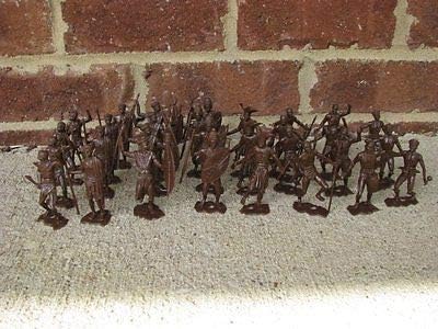 1:32 African Natives Zulu Warriors Rorke's Drift Jungle Toy Soldiers