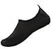 CIOR Men and Women Barefoot Skin Aqua Shoes Anti-Slip Multifunctional Water Shoes For Beach Pool Surf Yoga Exercise,CT18,Black,46.47