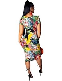 ECHOINE vestido sexy con tirantes de espagueti para mujer, cuello en V, para fiestas