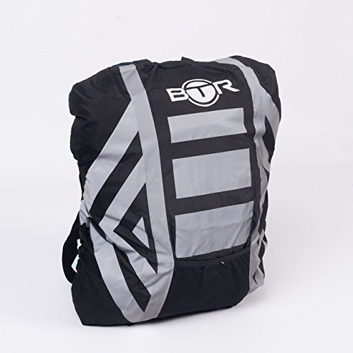 BTR LB Waterproof High Visibility Backpack Cover, Rucksack Cover Plus Waterproof & High Visibility Helmet Cover
