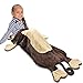 Catalonia Monkey Blanket for Kids, Hooded Wearable Snuggle Tail Blanket, Super Soft Plush Sleeping Bags for Children Teens Boys Girls, All Seasons, Gift Idea