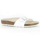 Birkenstock Madrid White Womens Sandals Size 39 EU