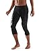 Skins Men's A400 Compression 3/4 Tights, Oblique, Large